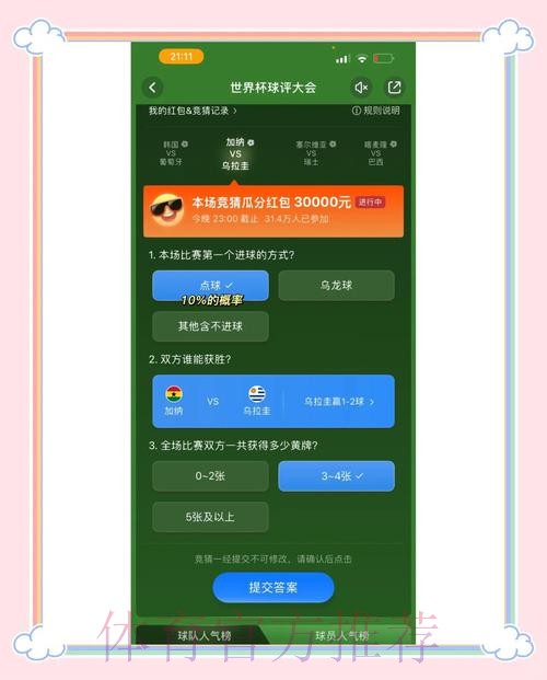 世界杯竞猜平台提供哪些奖励机制？